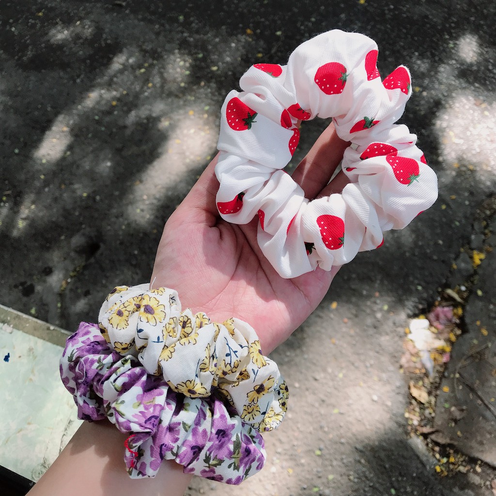 CHUN BUỘC TÓC SCRUNCHIES - HÀNG CÓ SẴN