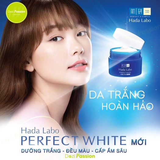 Kem dưỡng trắng da tối ưu Hada Labo Perfect White Cream 50g
