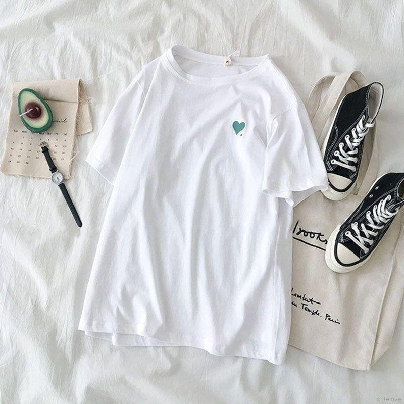 Set 2 Áo Thun Tay Ngắn Màu Trơn+Quần Dài Thời Trang Cho Nữ | BigBuy360 - bigbuy360.vn