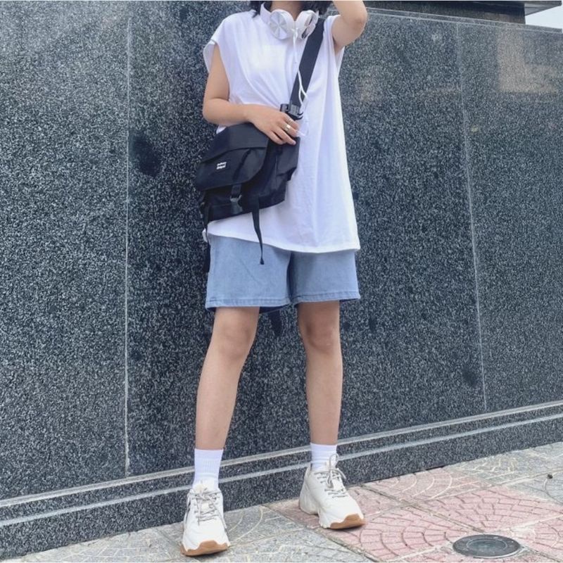 40-105kg Áo sát nách nam nữ bigsize