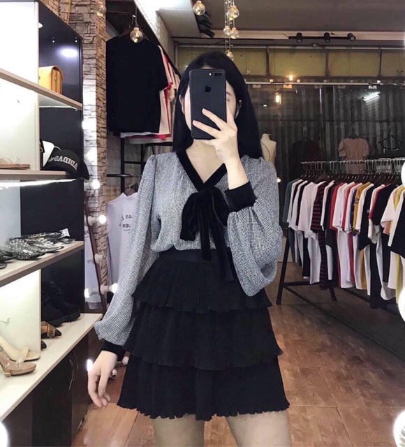 Áo kiểu tiểu thử siêu đẹp