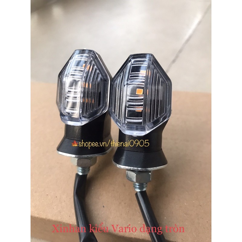 Xinhan kiểu Vario dạng tròn 3 LED/ 1 LED(siêu sáng)