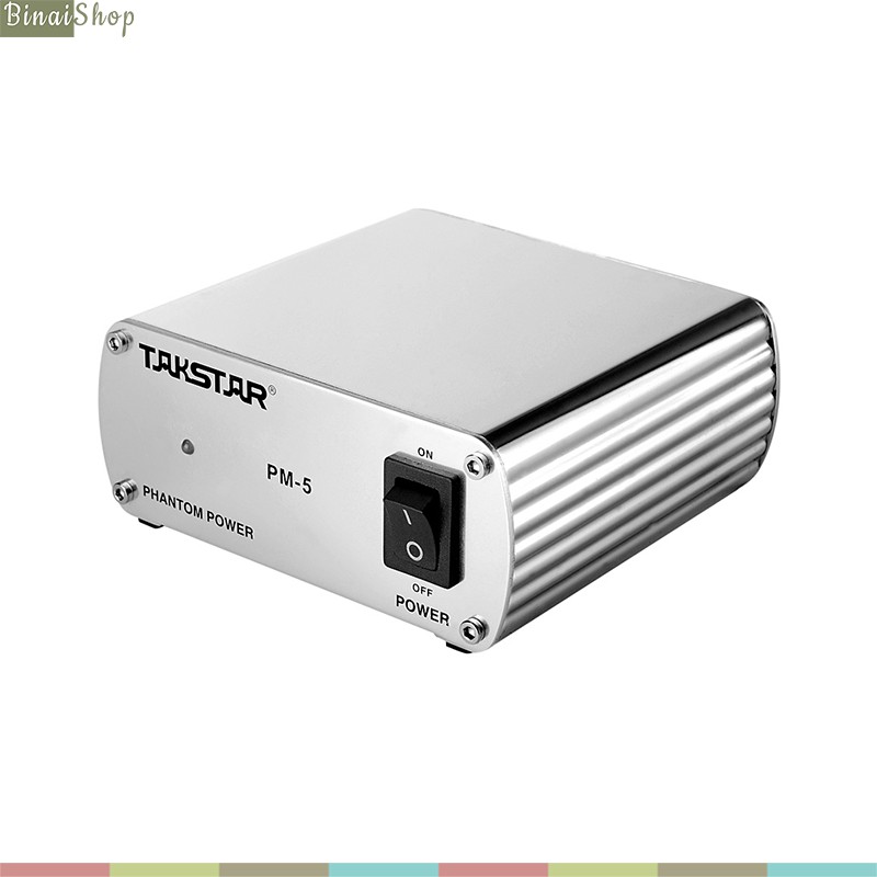 [Mã ELHACE giảm 4% đơn 300K] Takstar PM-5 - Phantom 48v Cho Micro Condenser Phòng Thu