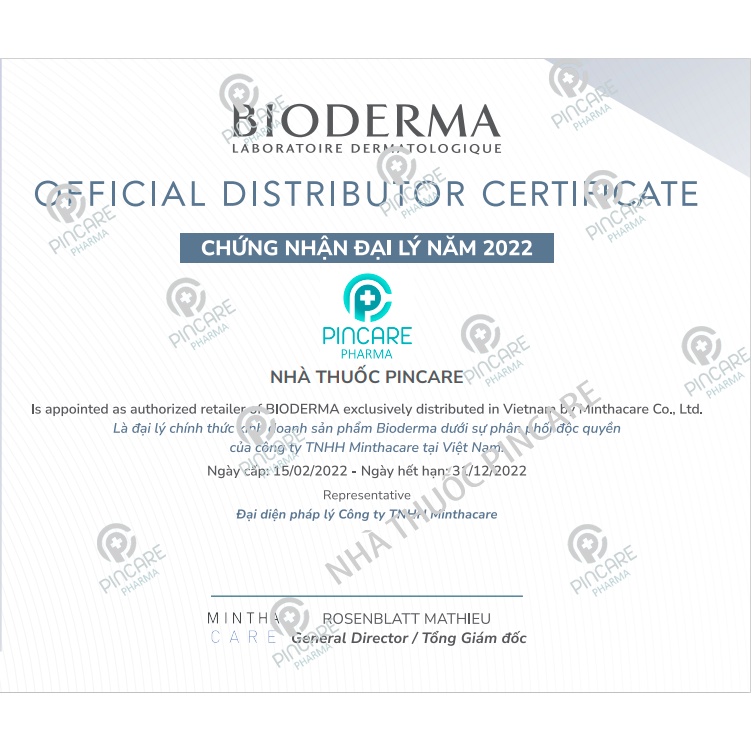 Kem chống nắng Bioderma Photoderm Max AquaFluide SPF 50+ không màu (40ml) - Hàng chính hãng - Nhà thuốc PinCare