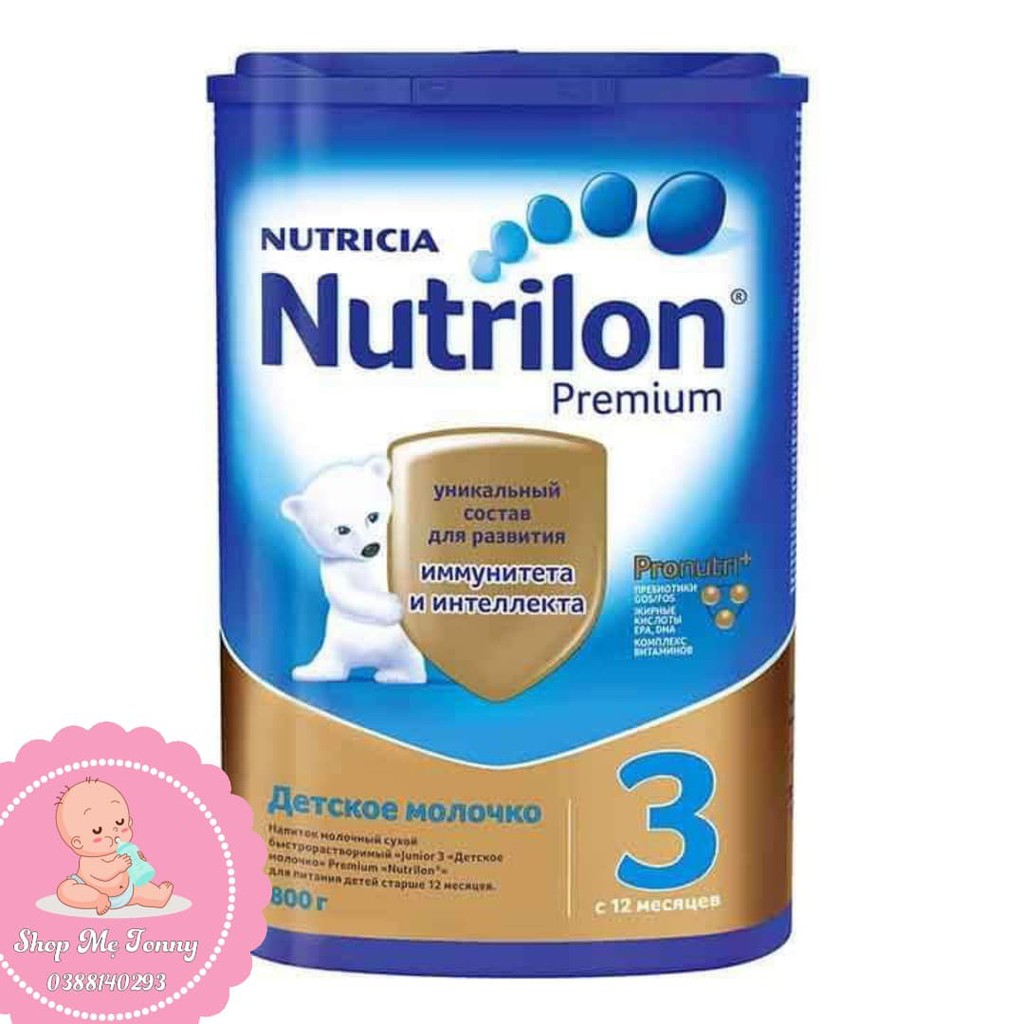 SỮA NUTRILON NGA SỐ 1,2,3,4 LOẠI 800g ( DATE 8/2021 )