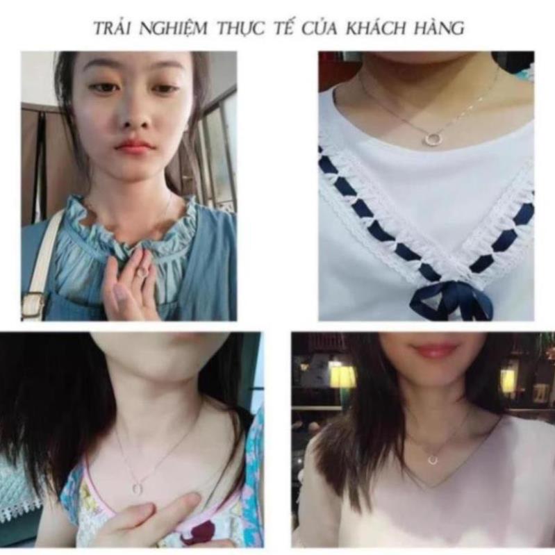BNBN TT Dây chuyền bạc Ý 925 Aroch Jewelry - Huyền thoại biển xanh NGNTD NNTB