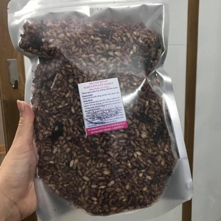 gạo lứt sấy rong biển túi/hộp 500g