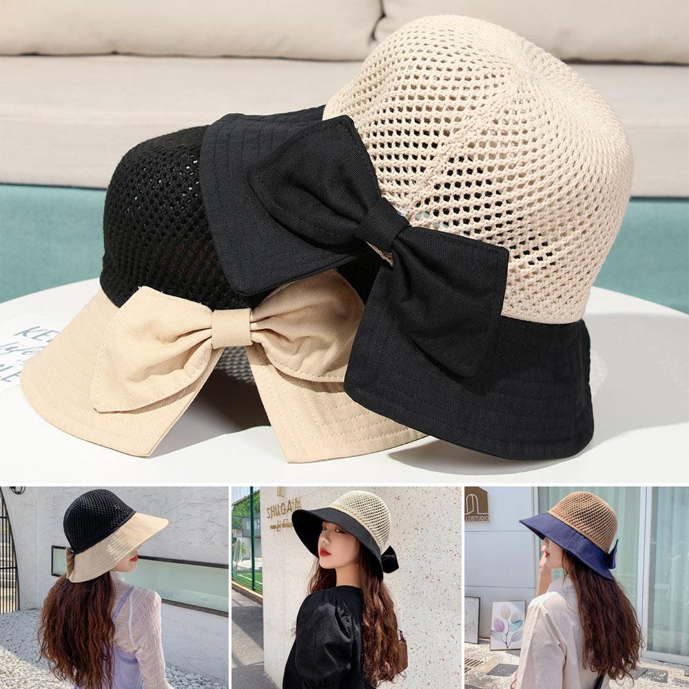 Mũ Bucket Chống Nắng / Tia UV Có Thể Gấp Gọn Tiện Lợi Dành Cho Nữ