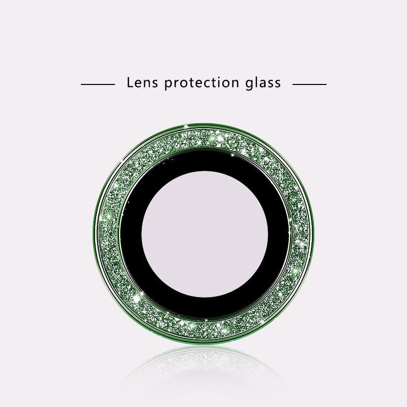 bộ 3 dán camera nhũ xanh rêu iphone 12 pro max / 13 / 13 mini / 13 pro / 13 pro max chuẩn đẹp