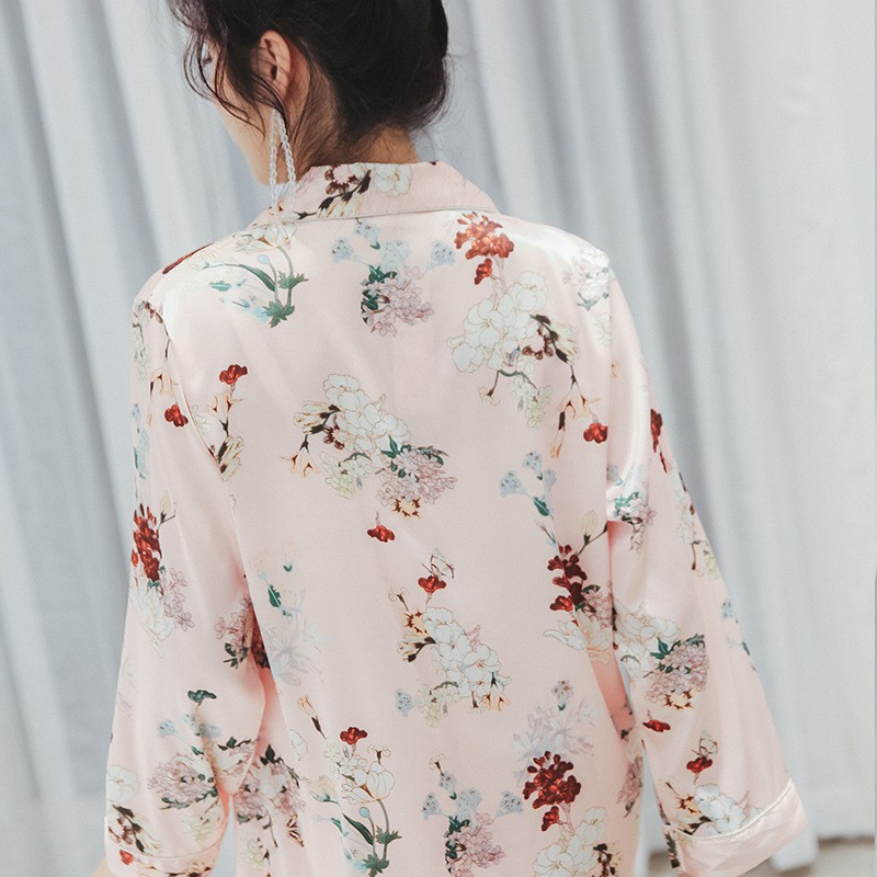 (Siêu Hót) 🌱 Bộ lụa mặc nhà ☘️ hàng Quảng Châu cao cấp lụa tơ mềm mại | BigBuy360 - bigbuy360.vn