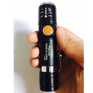 Đèn pin police 3 chế độ ,cổng sạc usb
