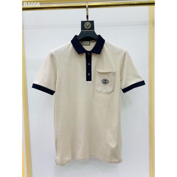 🔥HOT⚡️Áo polo nam 𝔾𝕦𝕔𝕔𝕚 logo thêu new 2022