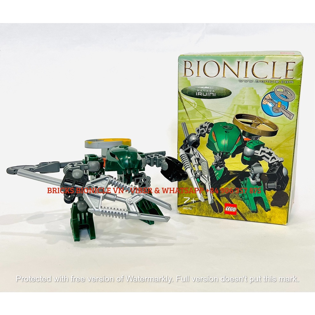 LEGO BIONICLE - ĐỒ CHƠI XẾP HÌNH LEGO BIONICLE - 4879 RAHAGA RUINI