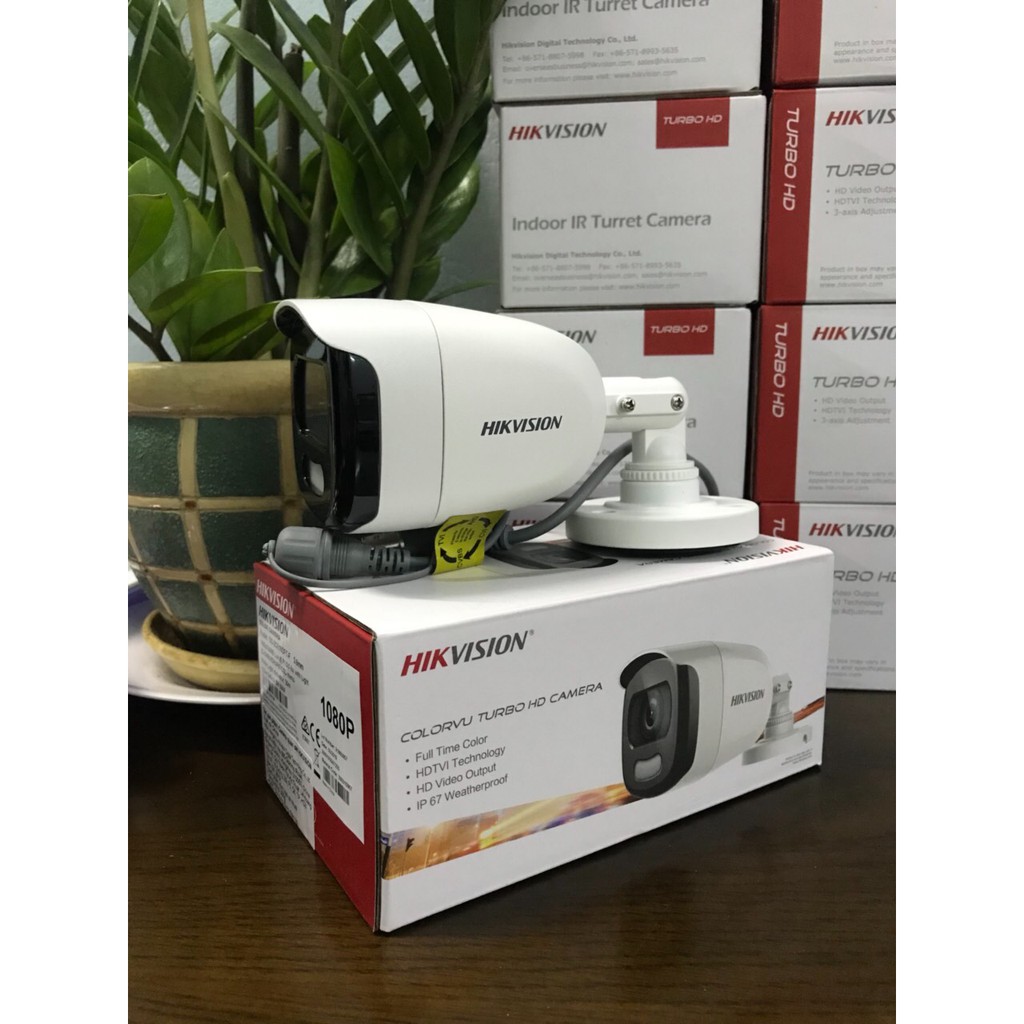 CAMERA HIKVISION DS-2CE10DFT-F CÓ MÀU BAN ĐÊM