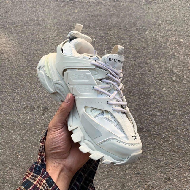 GIẦY BA.LEN.CIAGA TRACK 3 TRẮNG FULL 1:1 CAO CẤP [ FREESHIP + BOX ]