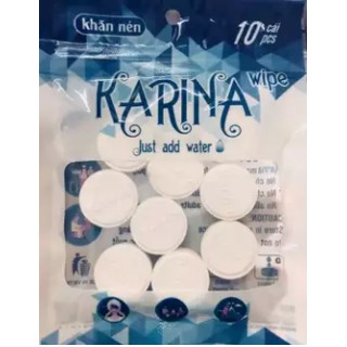 Khăn giấy nén cao cấp dạng viên kẹo