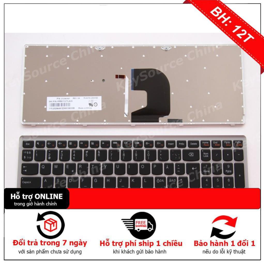 Bàn phím laptop Lenovo IdeaPad Z500 Z500T Z500G Z500A P500