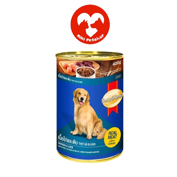 Pate Cho Chó Pate Smartheart Lon 400g - Miki Petshop