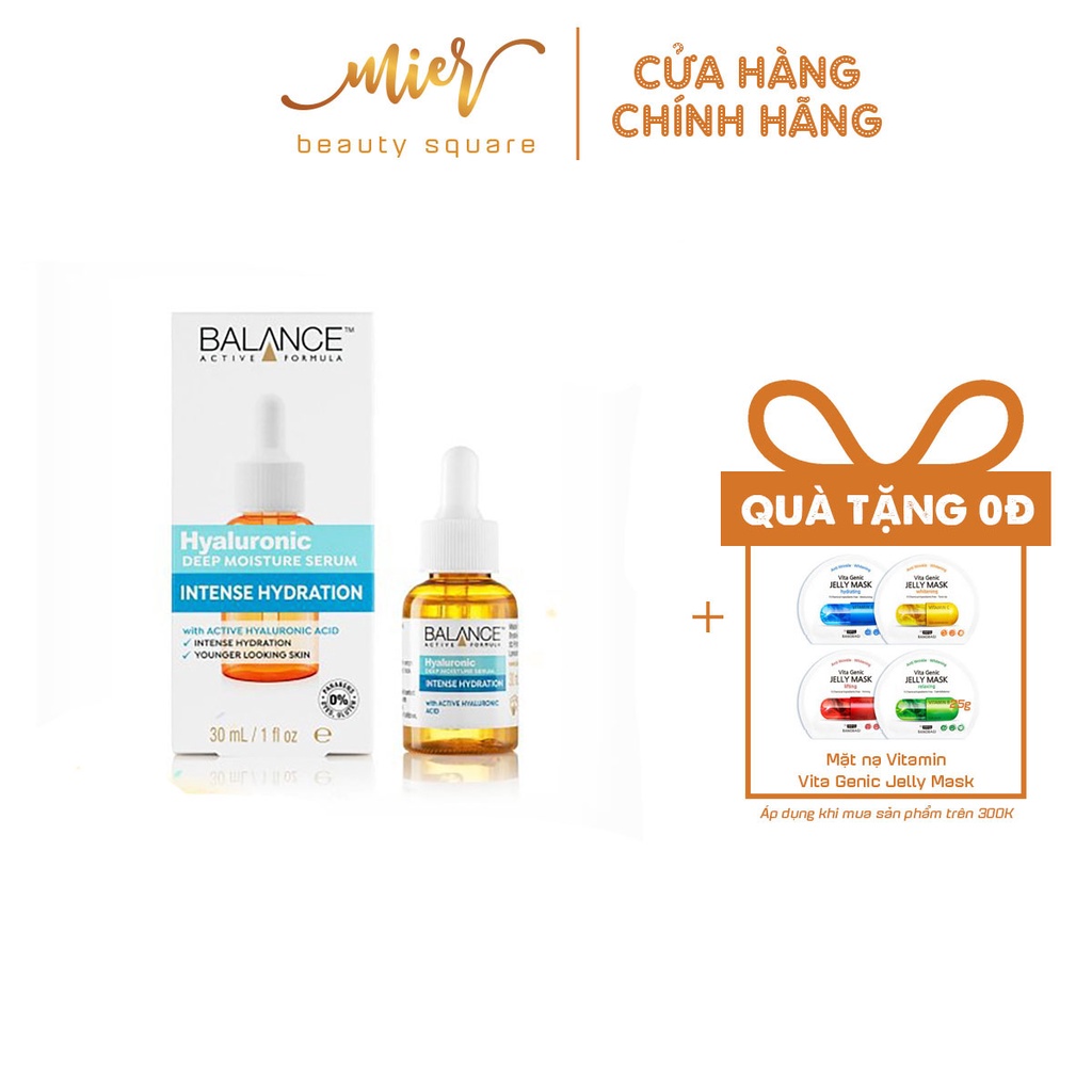 Tinh chất Cấp ẩm Trẻ hóa da, Giữ nước, Chống oxi hóa Hyaluronic Deep Moisture Serum 30ml