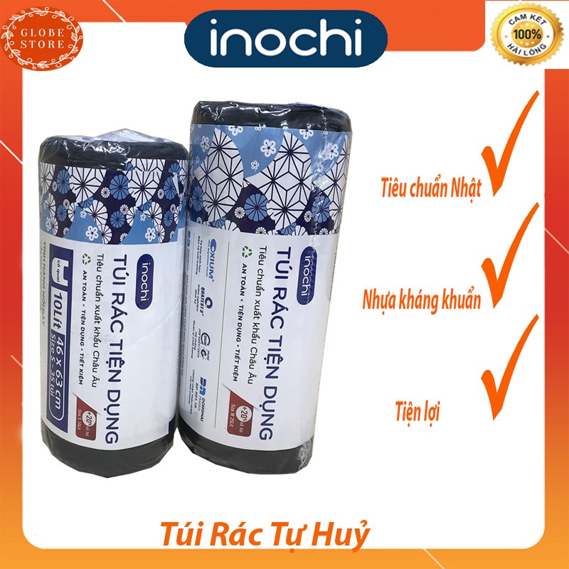 [ 3 SIZE ] Túi Đựng Rác Văn Phòng, Túi Đựng Rác Thực Phẩm Nhà Bếp Tự Huỷ Sinh Học Bảo Vệ Môi Trường