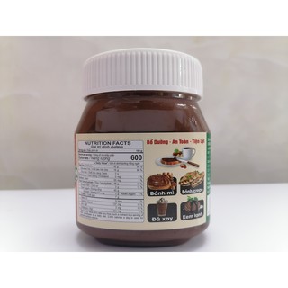 Bơ Hạt Phỉ CaCao Golden Farm 340g
