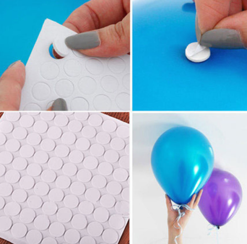 Set 100 Miếng Dán Bóng Bay Trang Trí Bữa Tiệc