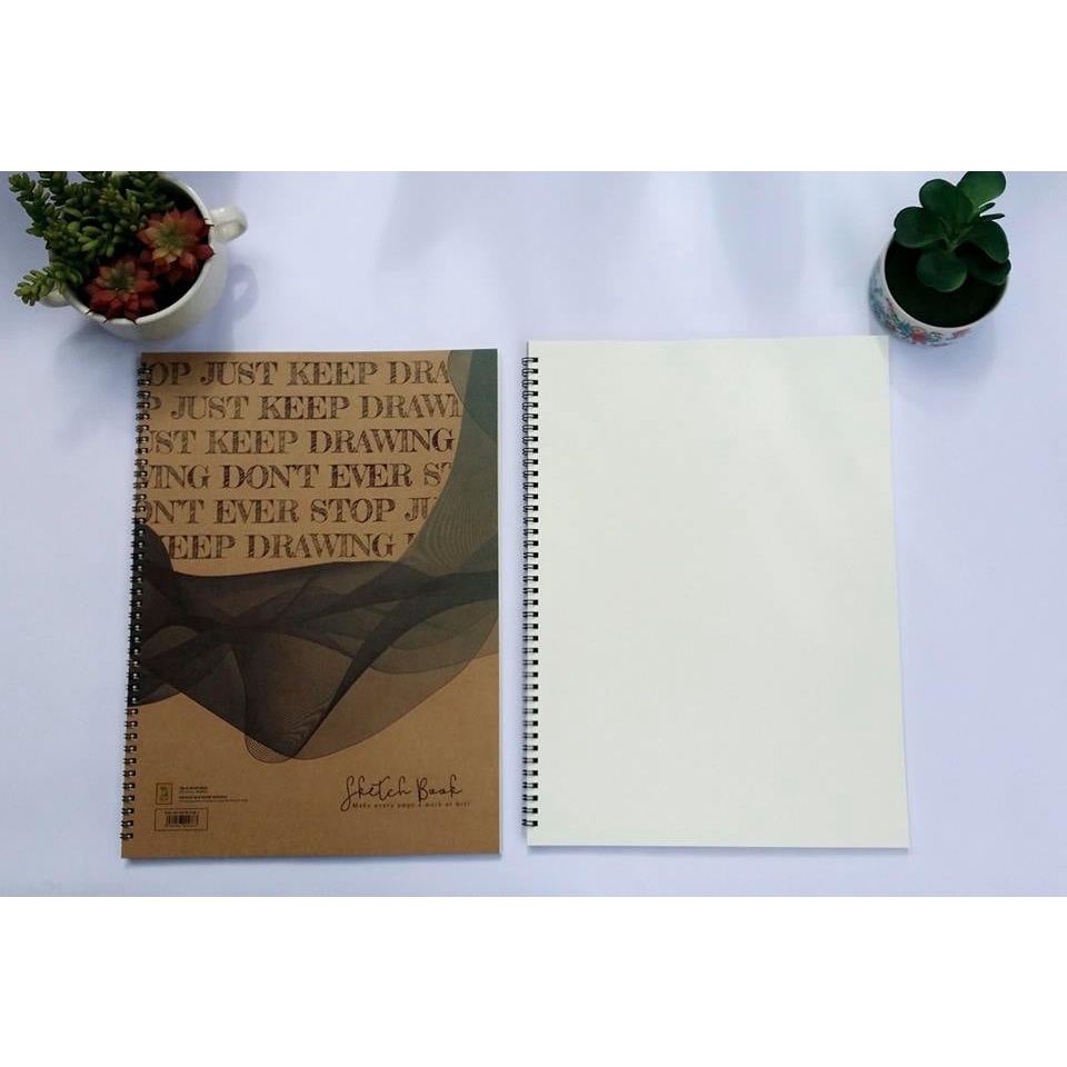 Tập Vẽ Cao Cấp Sketch Book (26x36cm) - Mẫu Màu Sản Phẩm Sẽ Được Giao Ngẫu Nhiên