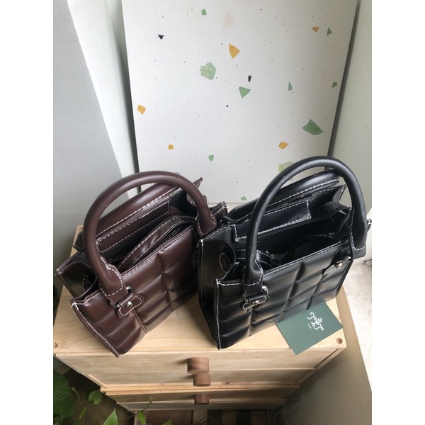 Túi da công sở đeo chéo, cầm tay ulzzang siêu sang (có sẵn)