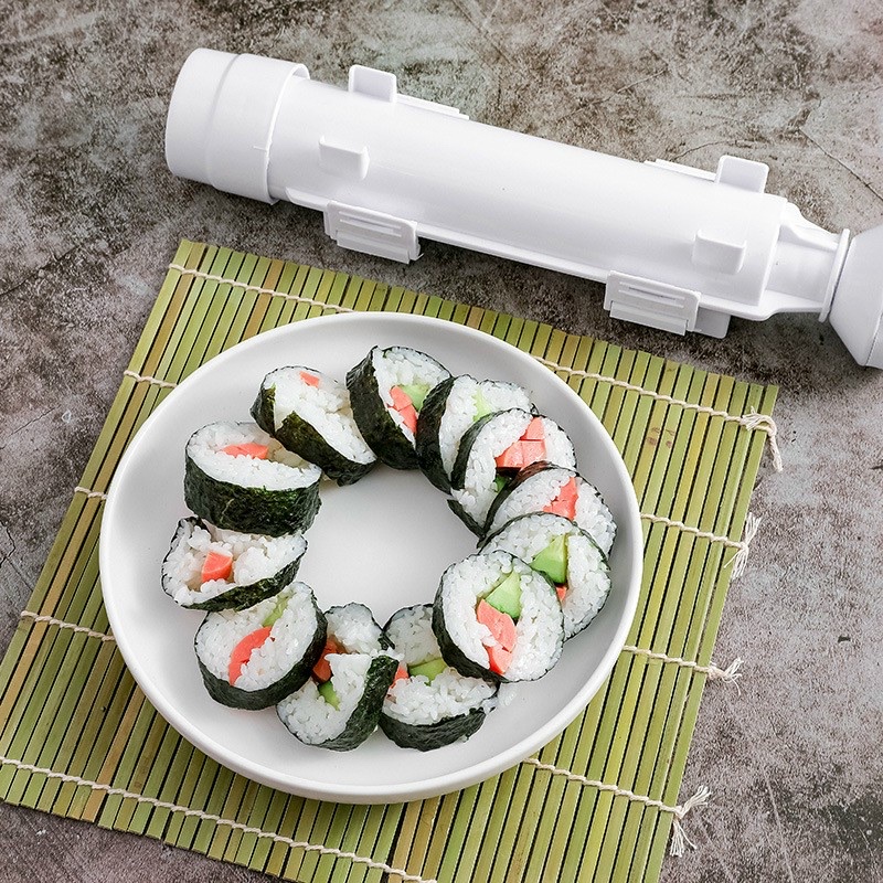 PVN44943 Khuôn làm cơm cuộn, dụng cụ cuộn sushi siêu nhanh Giá Rẻ