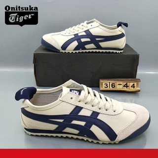 Onitsuka tiger MEXICO 66 Giày Sneaker Da Bò Cổ Thấp Chống Thấm Nước Cột Dây Có SIZE 36-44 Dành Cho Nam Giới