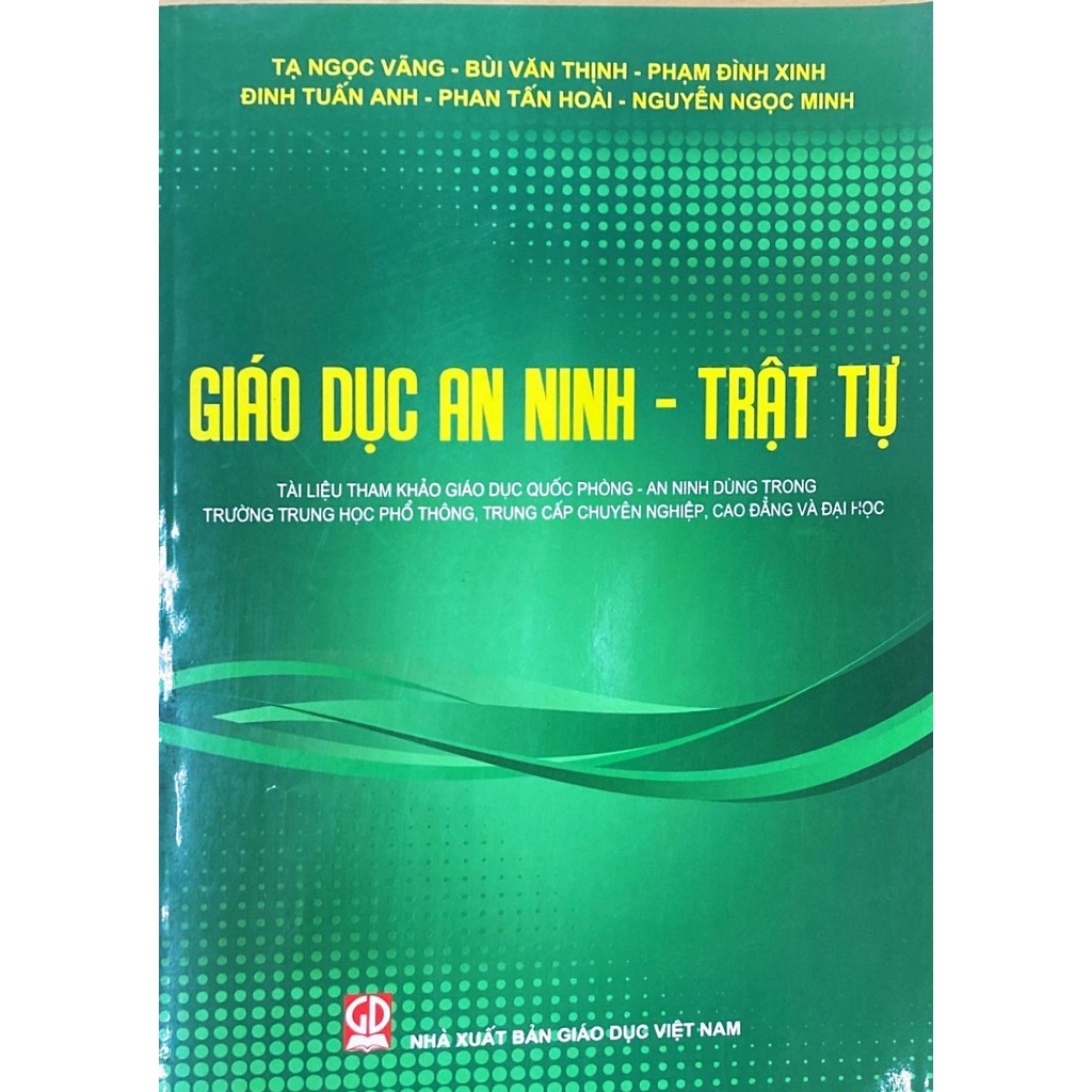 Sách - Giáo Dục An Ninh - Trật Tự