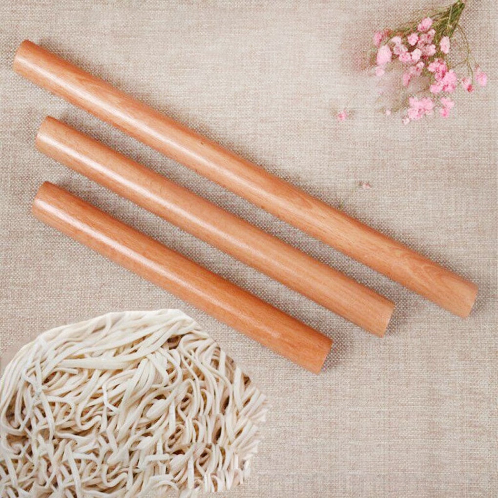 Cây Lăn Bột Làm Bánh Pizza Bằng Gỗ Chống Dính Tiện Dụng Cho Nhà Bếp Diy