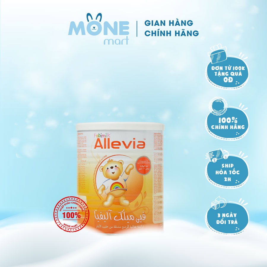 Sữa tăng cân Fabimilk Allevia 400g