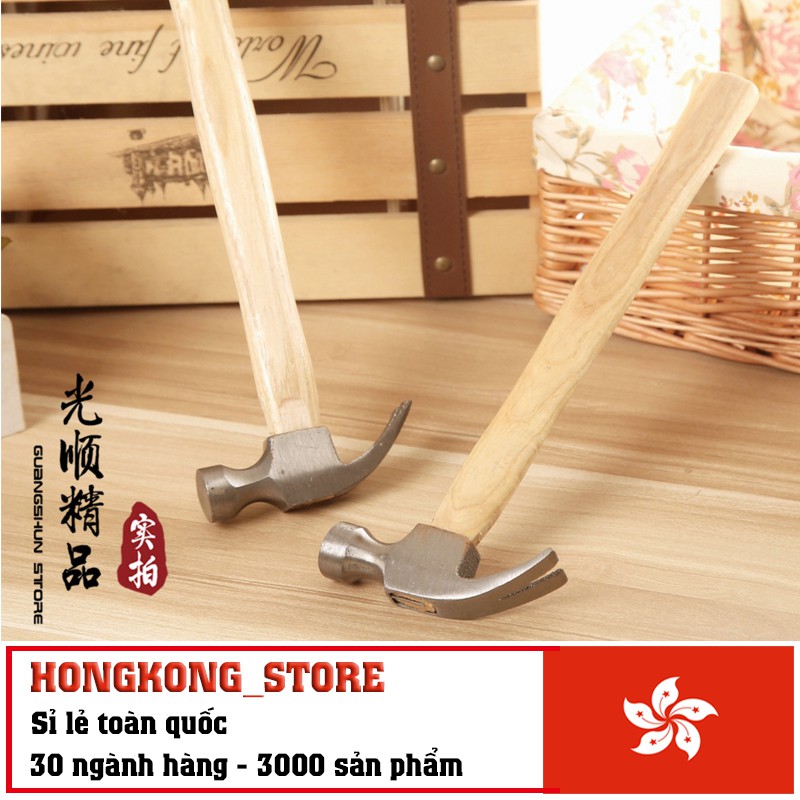 Búa đóng đinh cán gỗ cao cấp - Búa đinh chiều dài 29cm tiện dụng cho gia đình bạn