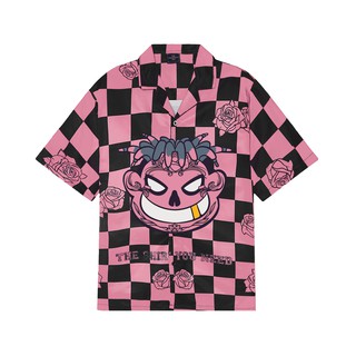 Áo TSUN Rose Mascot Shirt - Hồng/Đen