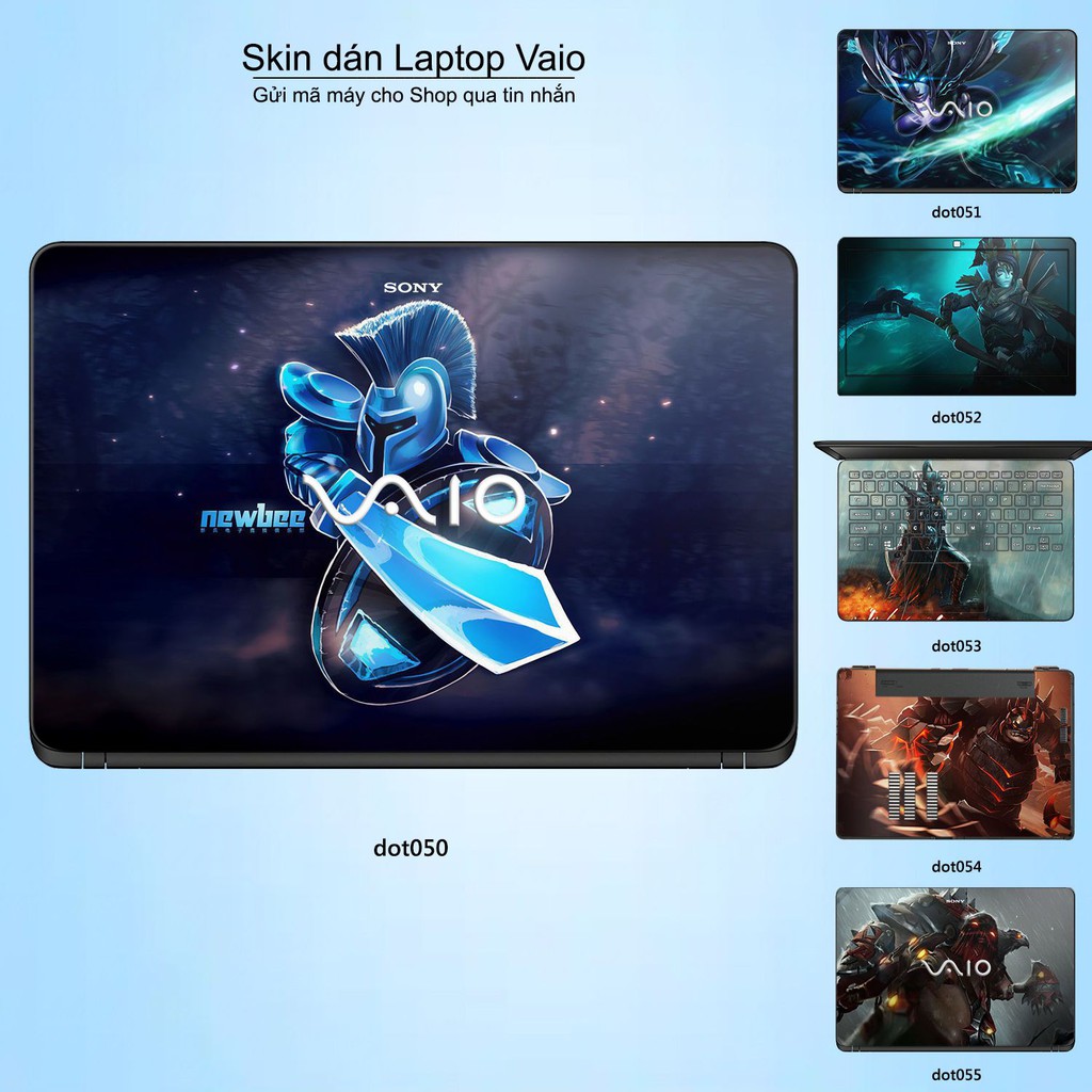 Skin dán Laptop Sony Vaio in hình Dota 2 _nhiều mẫu 9 (inbox mã máy cho Shop)