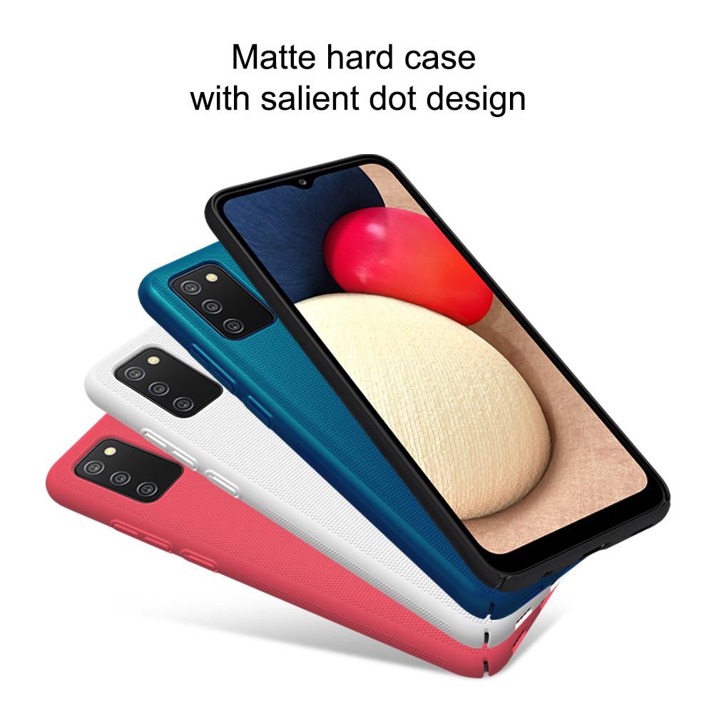 Ốp Điện Thoại Nillkin Bằng Nhựa Cứng PC Bề Mặt Nhám Chống Sốc Cho Samsung Galaxy A02s/M02s