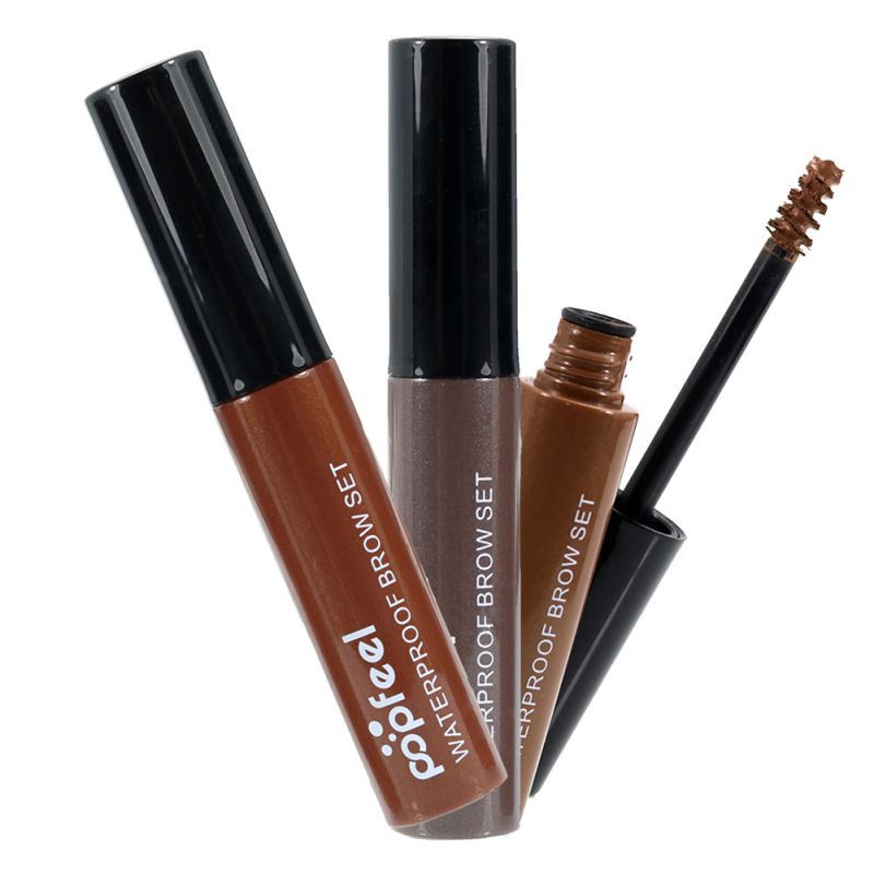 Mascara chuốt chân mày POPFEEL dạng gel chuyên nghiệp chống thấm nước