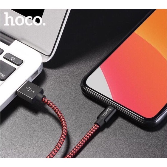 Cáp Sạc Nhanh TYPE C Hoco X14 MAX Cho Android Dây Dù 1M Chống Đứt - BH 6 tháng  - Hưng Long PC