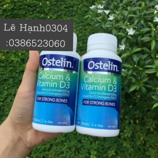 Thực phẩm Vitamin D Ostelin Australia 250 viên