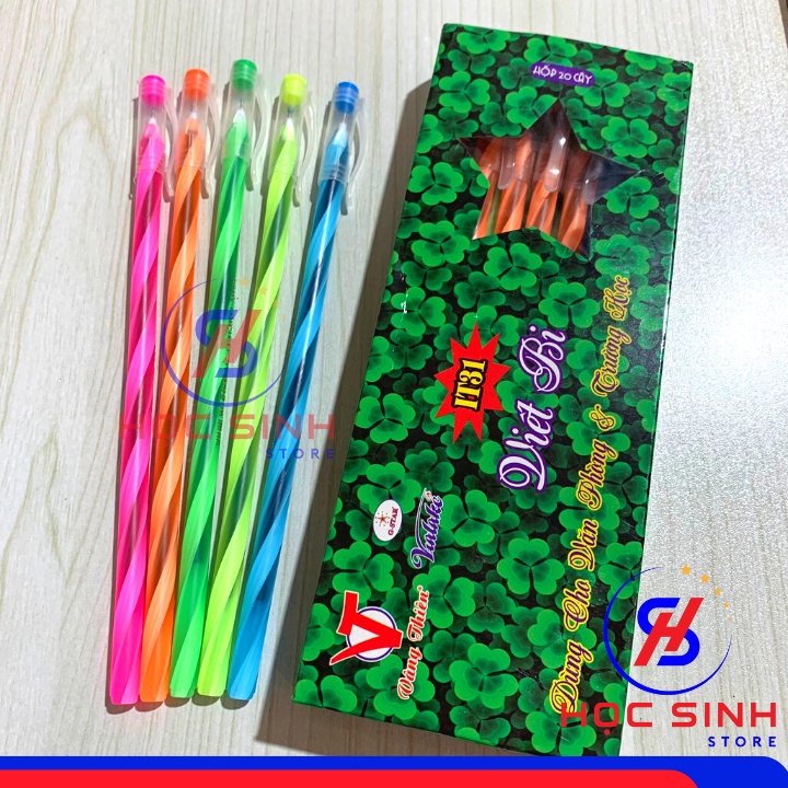 Hộp 20 Cấy Bút Nến Ấn Độ IT31 Xanh GSTAR, 0.5mm êm đẹp