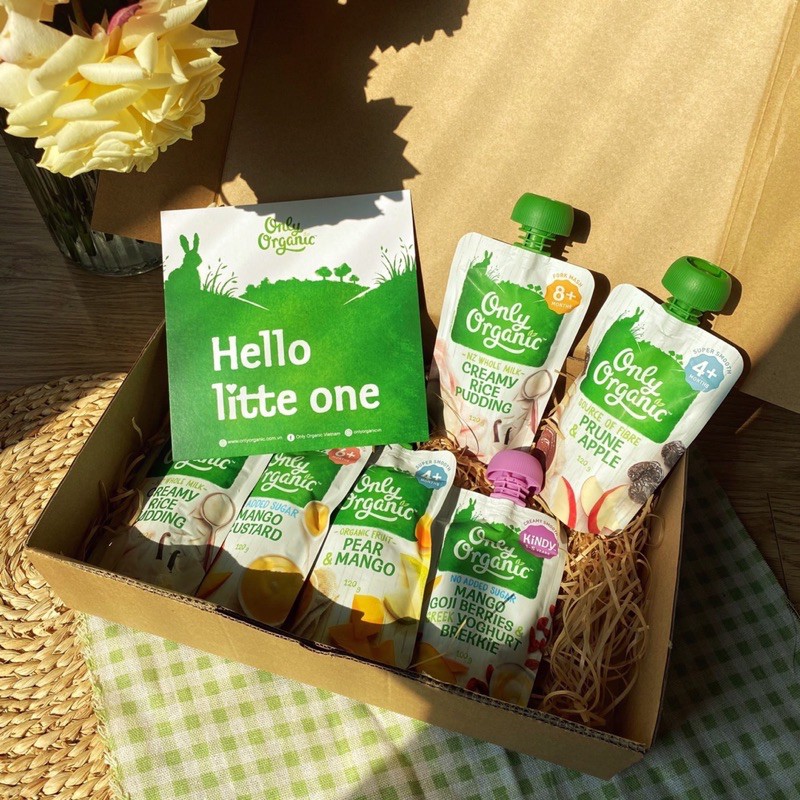[ONLY ORGANIC] ĐỒ NGHIỀN ĂN LIỀN HỮU CƠ (4M+)