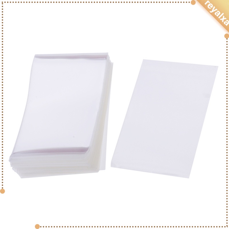 Set 100 Túi Đựng Thẻ Trong Suốt Kích Thước 60x90mm