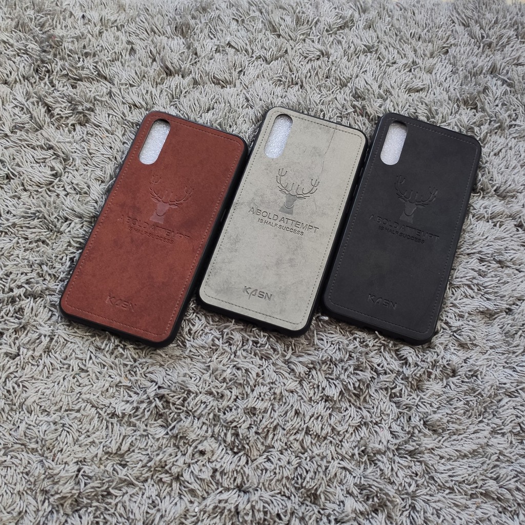 Ốp lưng vải bò cho Vivo V15 / S1 / IQOO Z1x / iqoo Neo họa tiết hươu