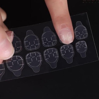 Miếng dán móng silicon Miếng dán silicon 2 mặt trong suốt cho móng