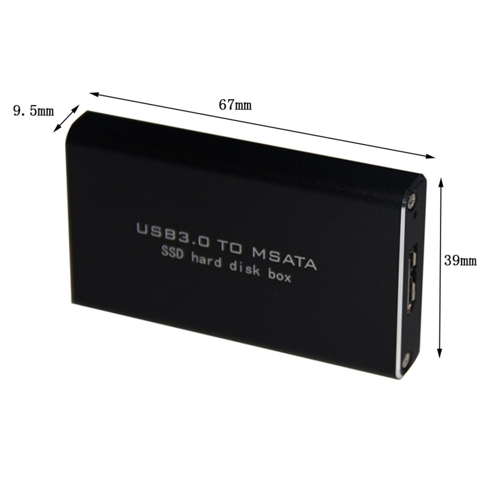 Hộp Đựng Ổ Cứng Ls-721M Usb 3.0 Sang Msata Ssd 3060 / 3042 Kèm Dây Cáp | BigBuy360 - bigbuy360.vn