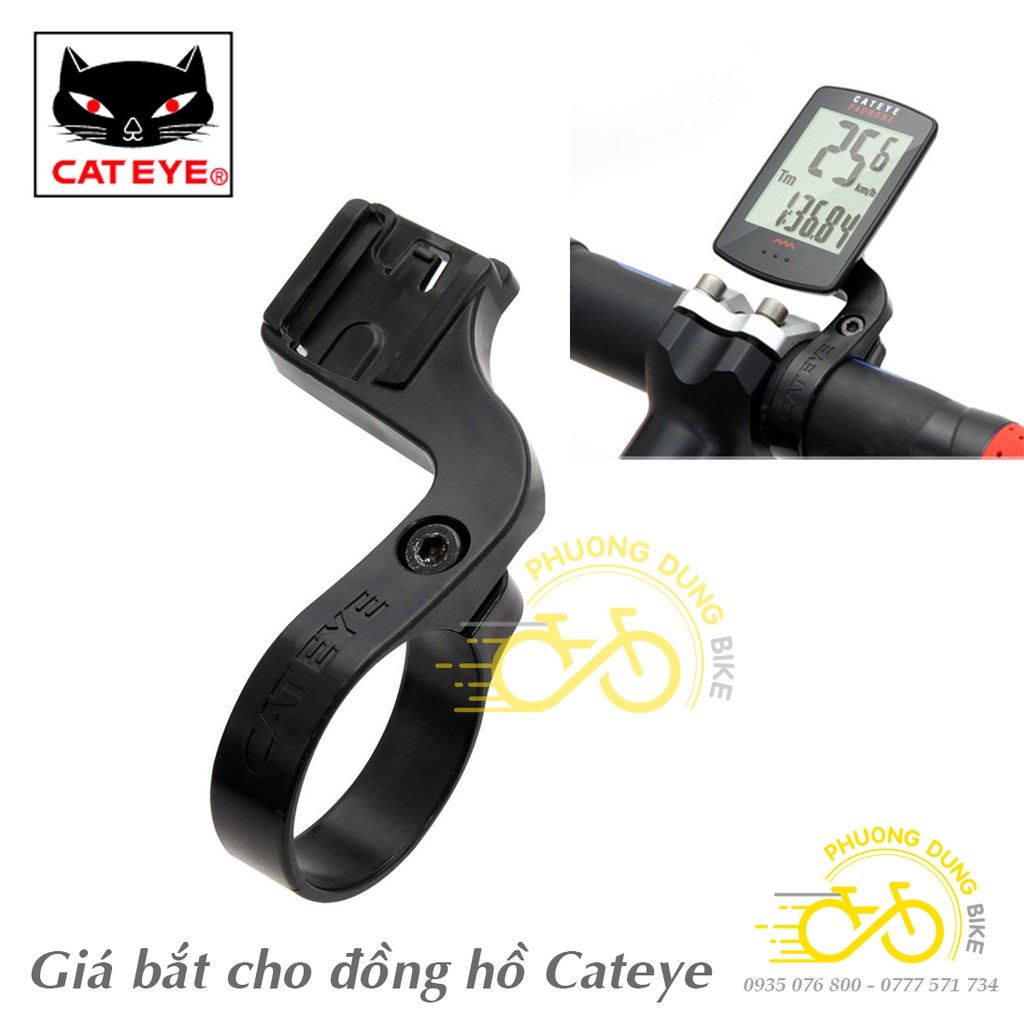 Giá pas bắt đồng hồ xe đạp CATEYE