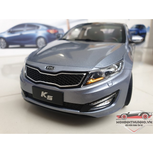 Xe mô hình Kia K5, tỉ lệ 1:18, Dealer