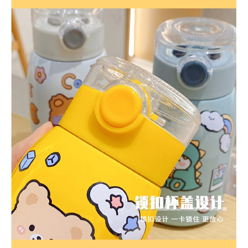 Bình giữ nhiệt inox 304, bình nước cute, giữ nhiệt 8-12 tiếng