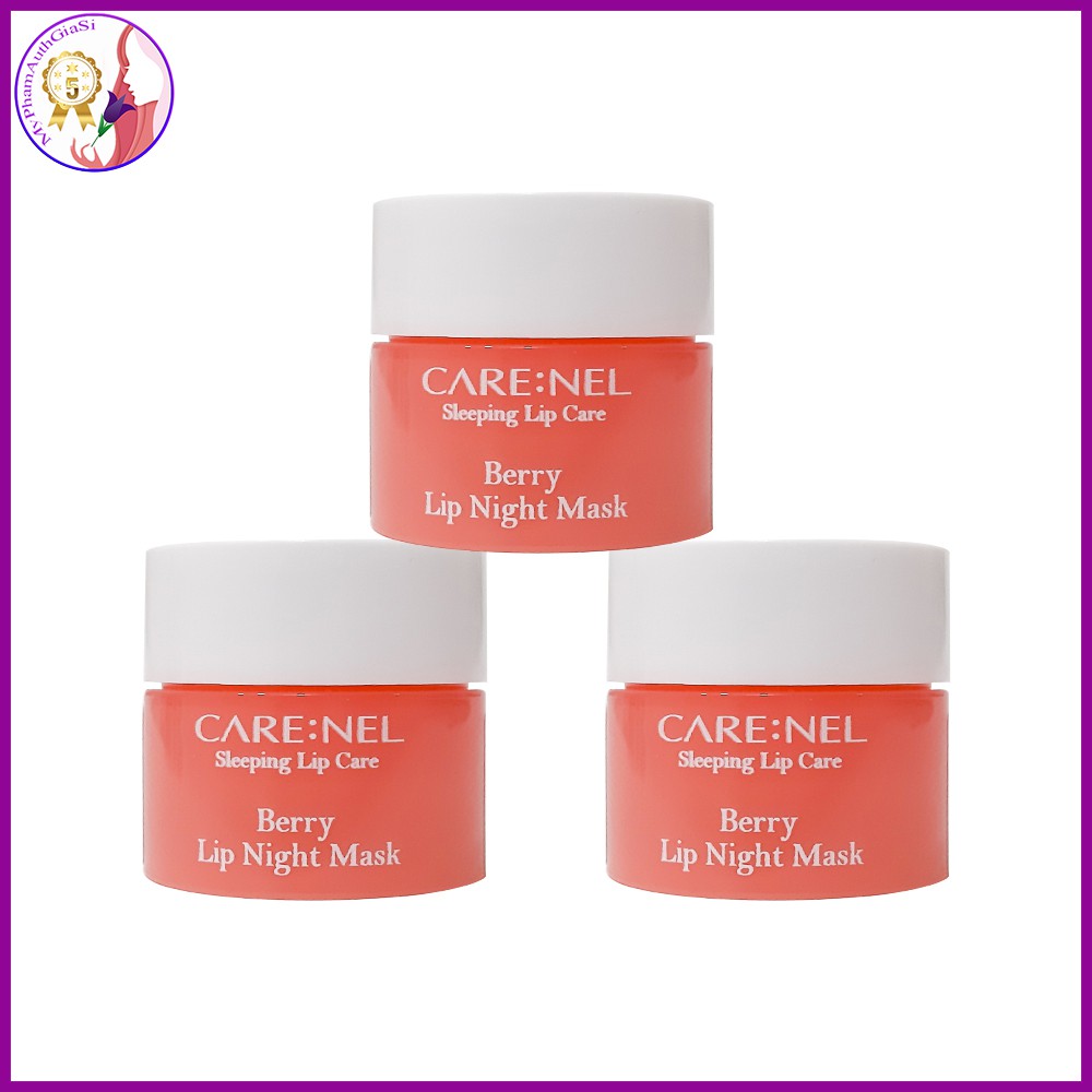 MẶT NẠ NGỦ MÔI MINI CARENEL LIP SLEEPING MASK 5G KOREA